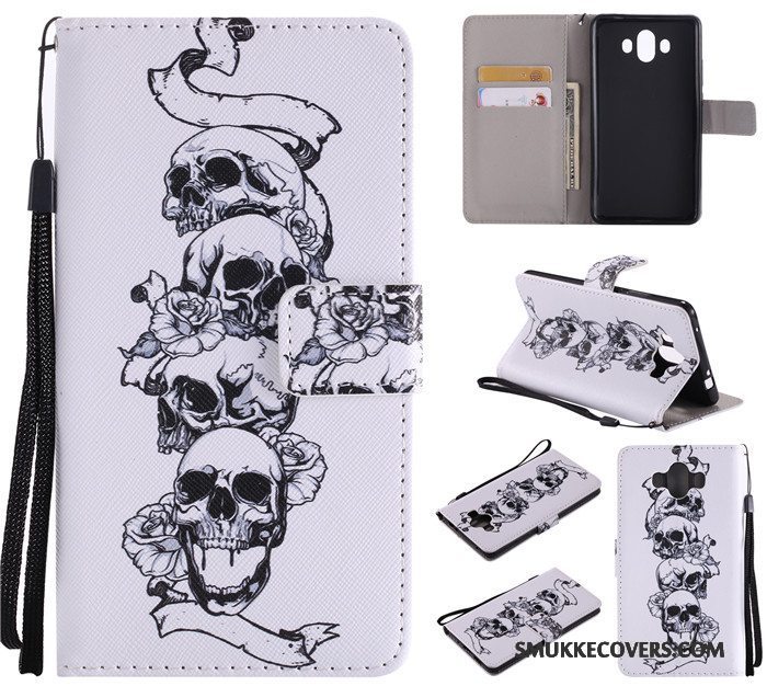 Etui Huawei Mate 10 Cartoon Lyserød Telefon, Cover Huawei Mate 10 Beskyttelse Anti-fald