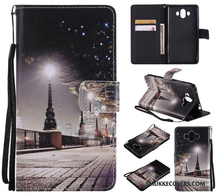 Etui Huawei Mate 10 Cartoon Lyserød Telefon, Cover Huawei Mate 10 Beskyttelse Anti-fald