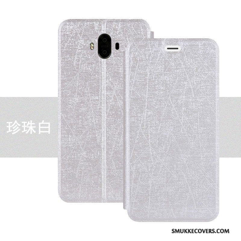 Etui Huawei Mate 10 Farve Farve Telefon, Cover Huawei Mate 10 Læder Anti-fald