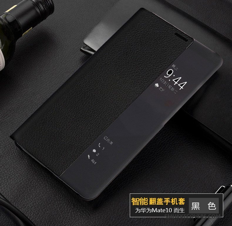 Etui Huawei Mate 10 Folio Telefonanti-fald, Cover Huawei Mate 10 Tasker Tynd