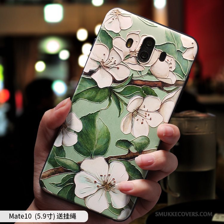 Etui Huawei Mate 10 Kreativ Anti-fald Telefon, Cover Huawei Mate 10 Relief Af Personlighed Trend