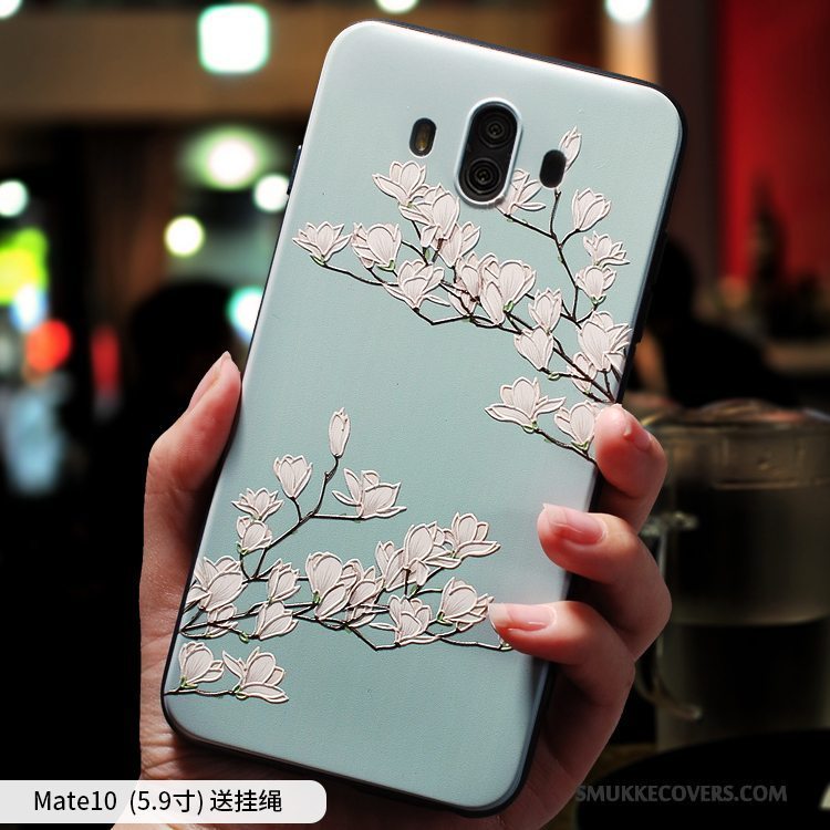Etui Huawei Mate 10 Kreativ Anti-fald Telefon, Cover Huawei Mate 10 Relief Af Personlighed Trend