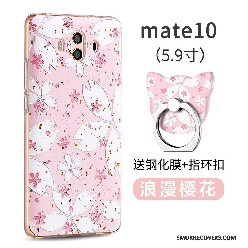 Etui Huawei Mate 10 Kreativ Gul Telefon, Cover Huawei Mate 10 Blød Af Personlighed