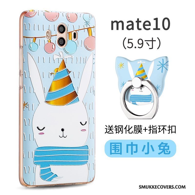 Etui Huawei Mate 10 Kreativ Gul Telefon, Cover Huawei Mate 10 Blød Af Personlighed