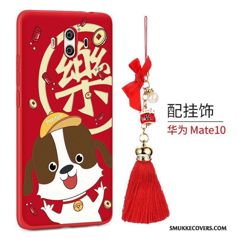 Etui Huawei Mate 10 Kreativ Ny Telefon, Cover Huawei Mate 10 Af Personlighed Hund