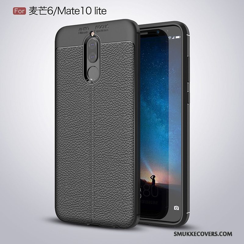 Etui Huawei Mate 10 Lite Beskyttelse Telefonanti-fald, Cover Huawei Mate 10 Lite Blød Rød