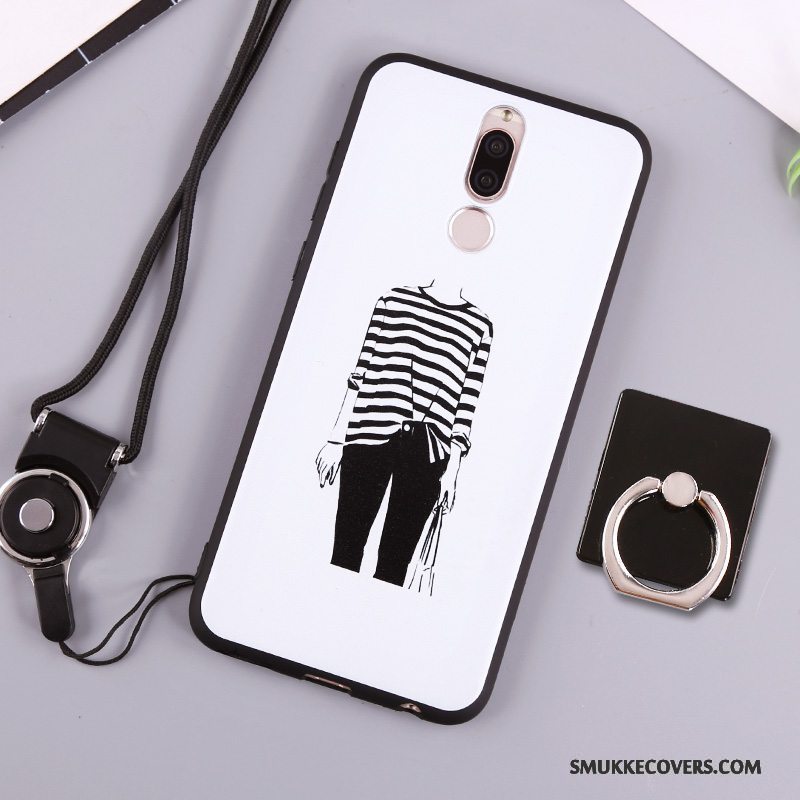 Etui Huawei Mate 10 Lite Blød Hvid Telefon, Cover Huawei Mate 10 Lite Silikone Grøn