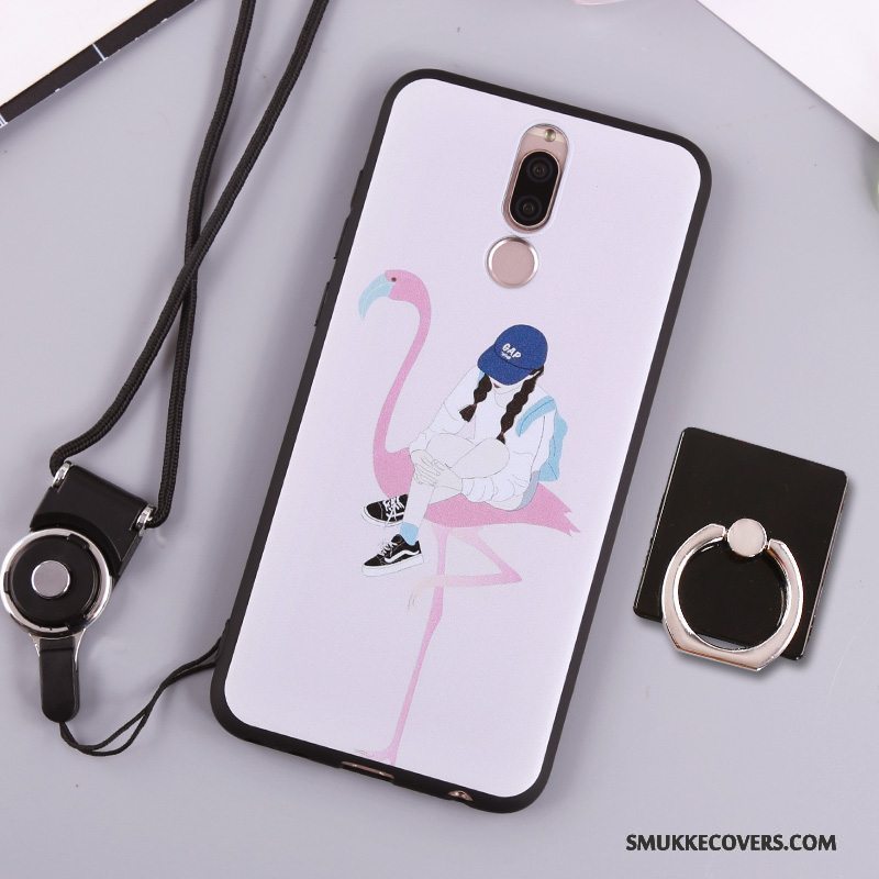 Etui Huawei Mate 10 Lite Blød Hvid Telefon, Cover Huawei Mate 10 Lite Silikone Grøn