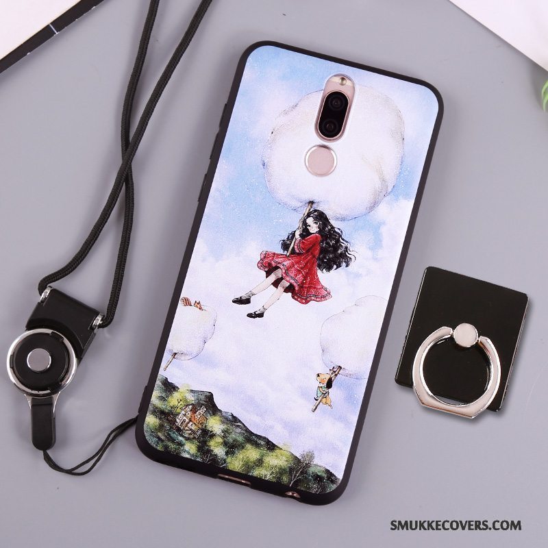 Etui Huawei Mate 10 Lite Blød Hvid Telefon, Cover Huawei Mate 10 Lite Silikone Grøn