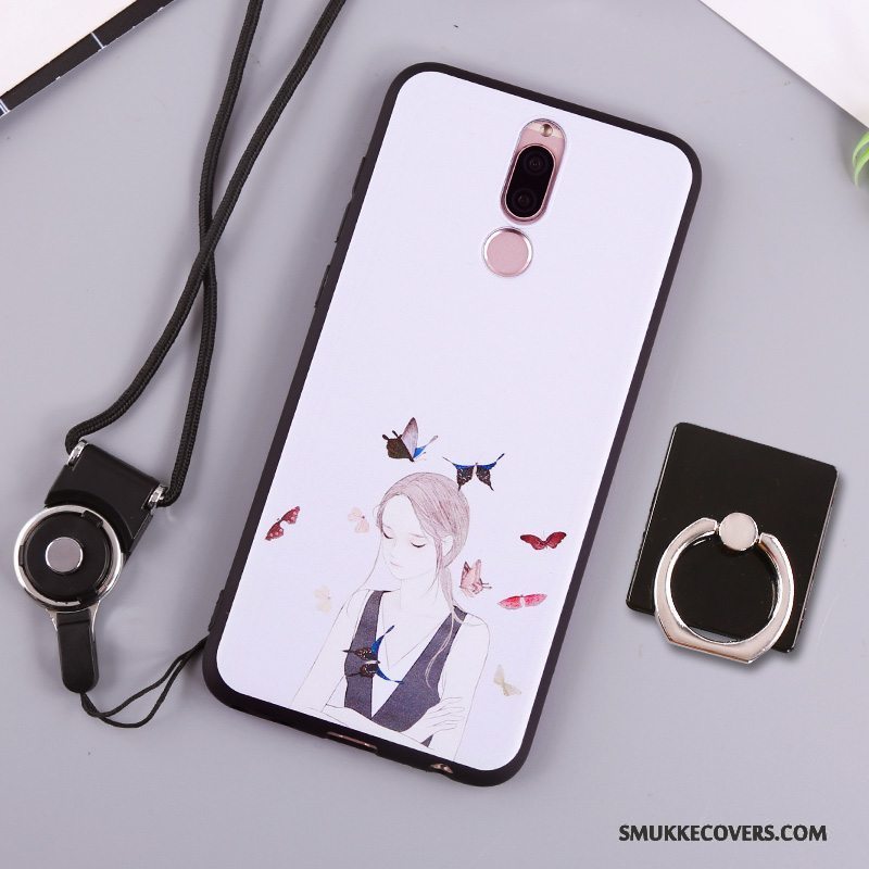 Etui Huawei Mate 10 Lite Blød Hvid Telefon, Cover Huawei Mate 10 Lite Silikone Grøn