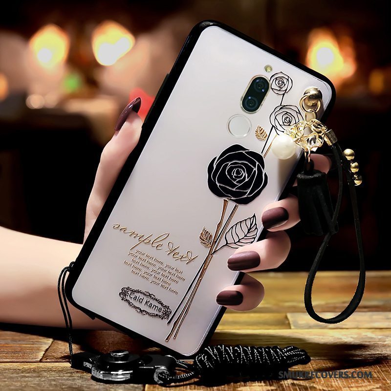 Etui Huawei Mate 10 Lite Blød Hængende Ornamenter Telefon, Cover Huawei Mate 10 Lite Relief