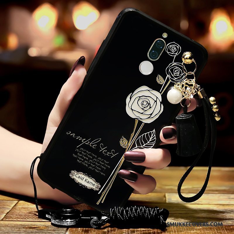 Etui Huawei Mate 10 Lite Blød Hængende Ornamenter Telefon, Cover Huawei Mate 10 Lite Relief