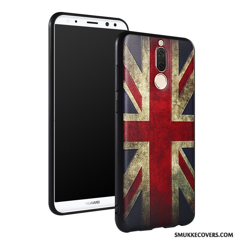 Etui Huawei Mate 10 Lite Cartoon Af Personlighed Nubuck, Cover Huawei Mate 10 Lite Blød Telefontrend