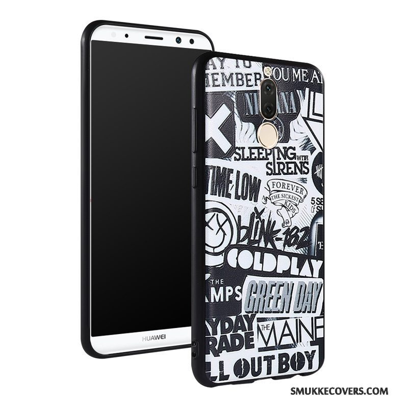 Etui Huawei Mate 10 Lite Cartoon Af Personlighed Nubuck, Cover Huawei Mate 10 Lite Blød Telefontrend