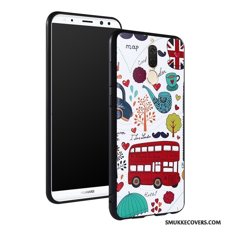 Etui Huawei Mate 10 Lite Cartoon Af Personlighed Nubuck, Cover Huawei Mate 10 Lite Blød Telefontrend