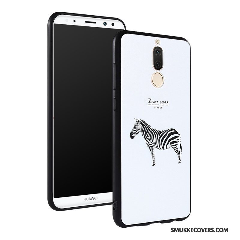 Etui Huawei Mate 10 Lite Cartoon Af Personlighed Nubuck, Cover Huawei Mate 10 Lite Blød Telefontrend