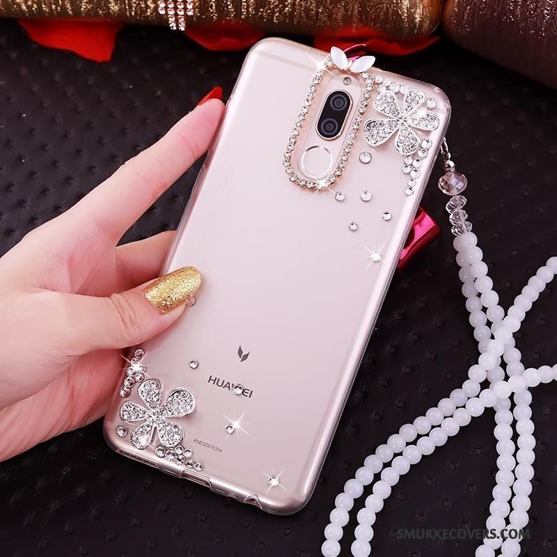 Etui Huawei Mate 10 Lite Kreativ Af Personlighed Telefon, Cover Huawei Mate 10 Lite Silikone Anti-fald Guld