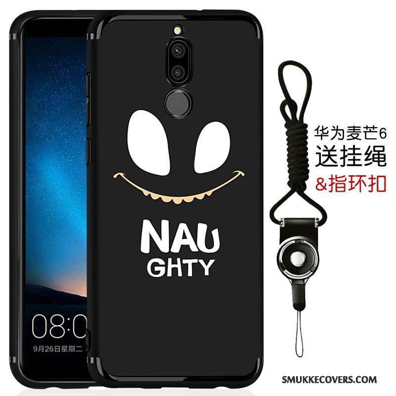 Etui Huawei Mate 10 Lite Kreativ Af Personlighed Trendy, Cover Huawei Mate 10 Lite Blød Sort Anti-fald