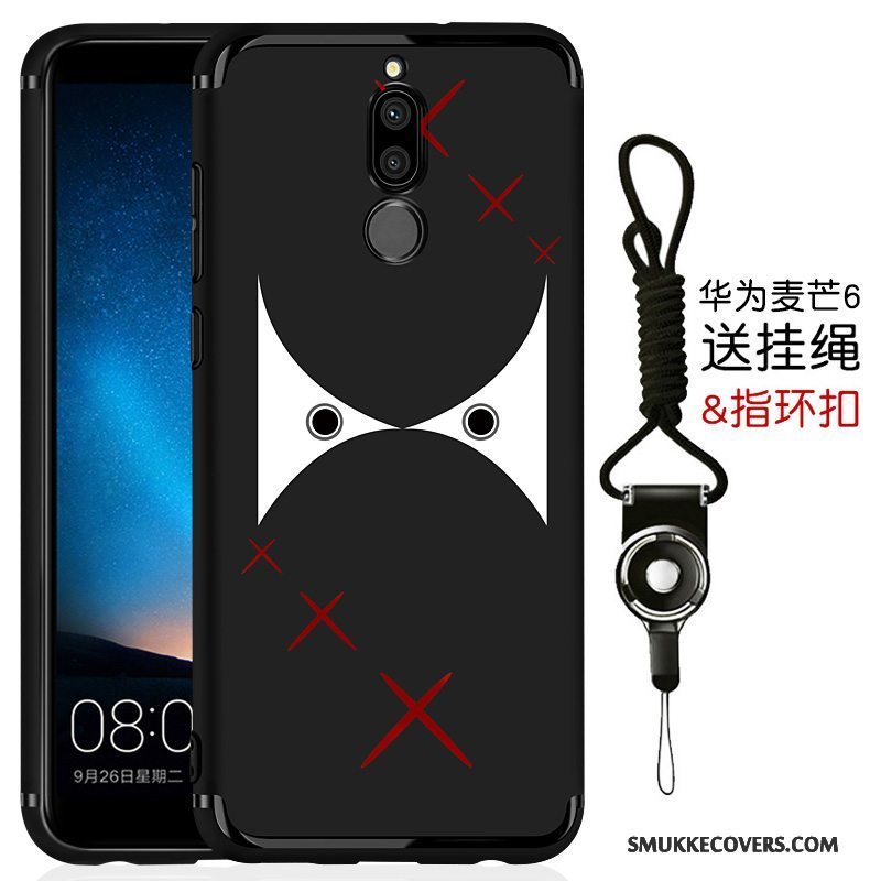 Etui Huawei Mate 10 Lite Kreativ Af Personlighed Trendy, Cover Huawei Mate 10 Lite Blød Sort Anti-fald