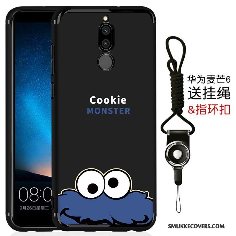 Etui Huawei Mate 10 Lite Kreativ Af Personlighed Trendy, Cover Huawei Mate 10 Lite Blød Sort Anti-fald