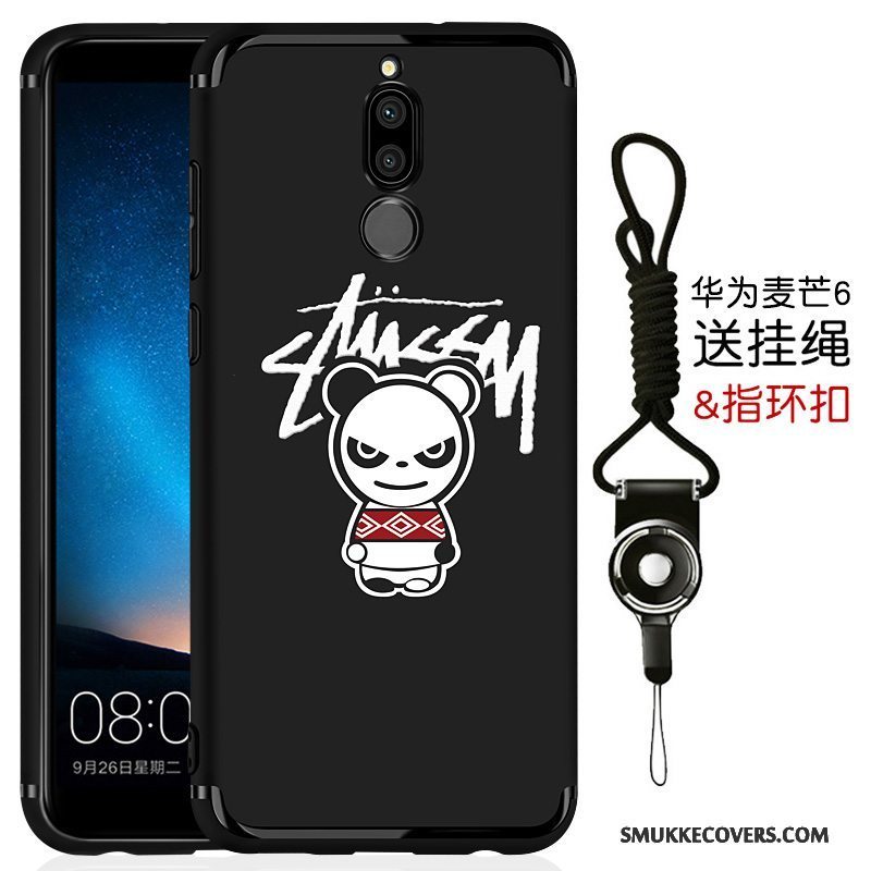 Etui Huawei Mate 10 Lite Kreativ Af Personlighed Trendy, Cover Huawei Mate 10 Lite Blød Sort Anti-fald