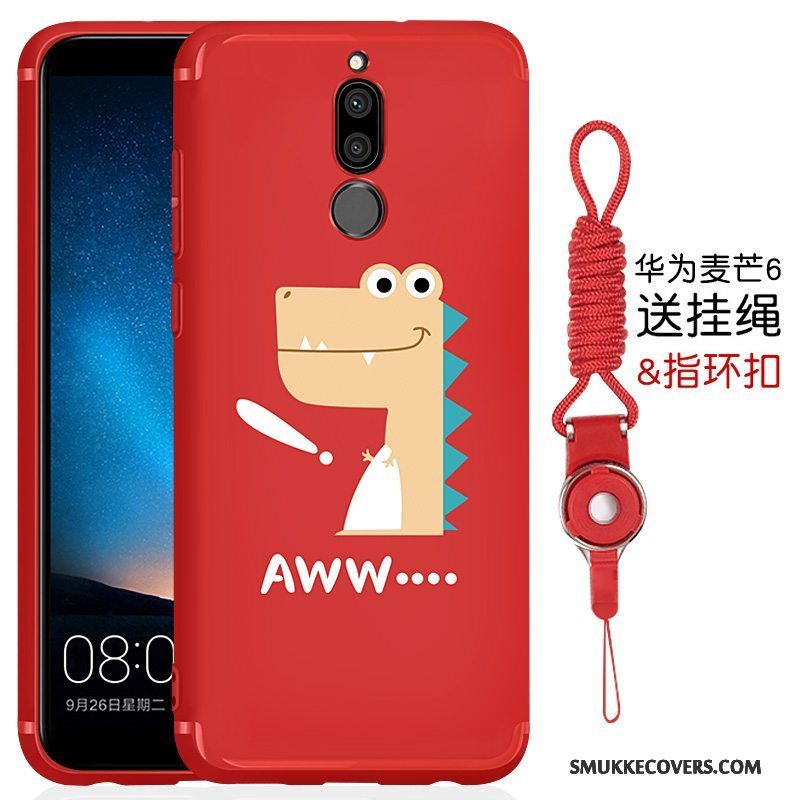 Etui Huawei Mate 10 Lite Kreativ Af Personlighed Trendy, Cover Huawei Mate 10 Lite Blød Sort Anti-fald