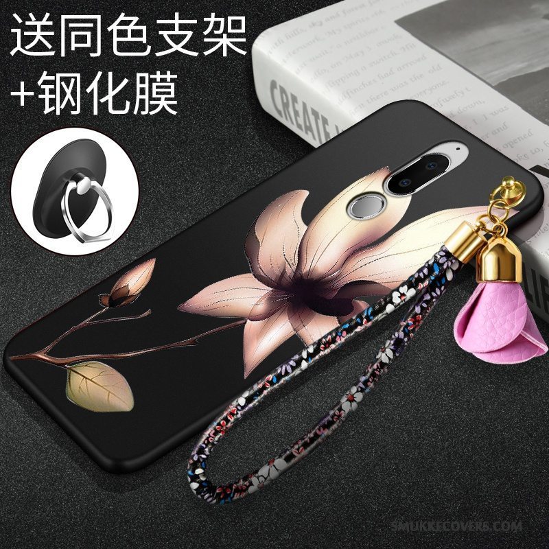 Etui Huawei Mate 10 Lite Kreativ Rød Af Personlighed, Cover Huawei Mate 10 Lite Blød Telefontrend