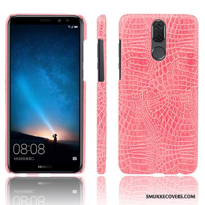 Etui Huawei Mate 10 Lite Læder Krokodille Mønster Telefon, Cover Huawei Mate 10 Lite Beskyttelse Ny Af Personlighed