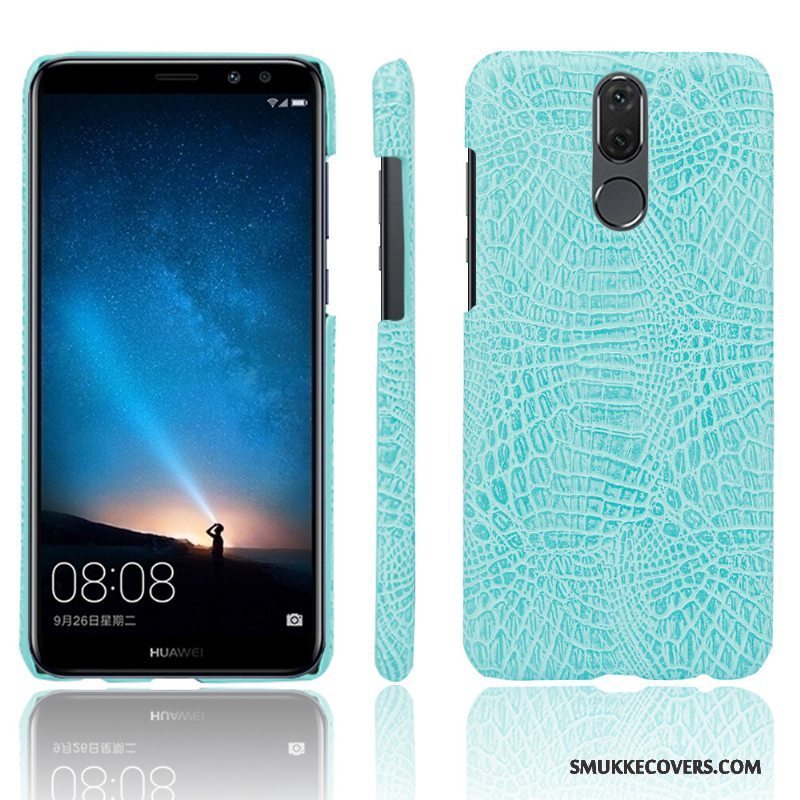 Etui Huawei Mate 10 Lite Læder Krokodille Mønster Telefon, Cover Huawei Mate 10 Lite Beskyttelse Ny Af Personlighed