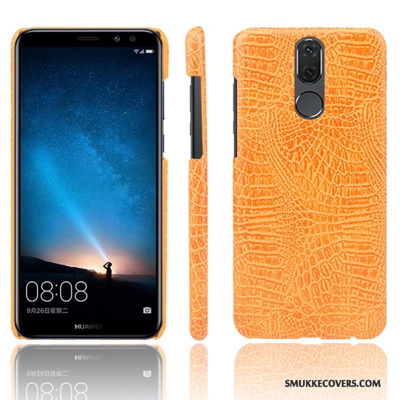 Etui Huawei Mate 10 Lite Læder Krokodille Mønster Telefon, Cover Huawei Mate 10 Lite Beskyttelse Ny Af Personlighed