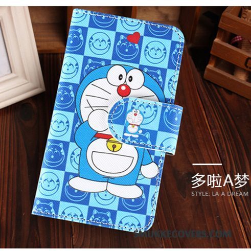 Etui Huawei Mate 10 Lite Læder Telefonhængende Ornamenter, Cover Huawei Mate 10 Lite Cartoon Anti-fald Lyserød