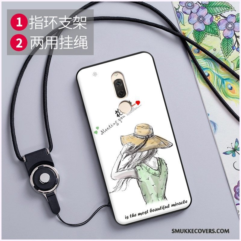 Etui Huawei Mate 10 Lite Læder Telefontrend, Cover Huawei Mate 10 Lite Support