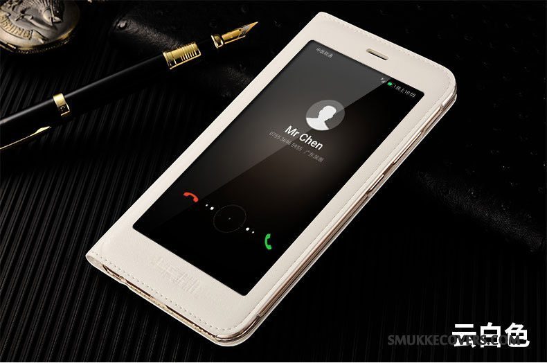 Etui Huawei Mate 10 Lite Læder Tynd Anti-fald, Cover Huawei Mate 10 Lite Tasker Lyserød Telefon