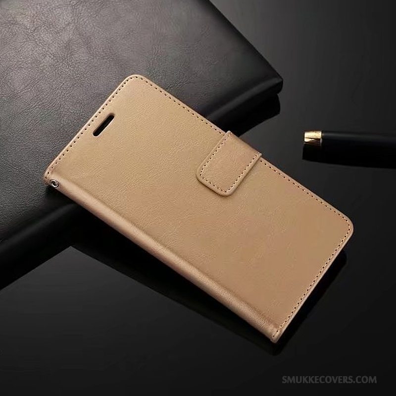 Etui Huawei Mate 10 Lite Læder Ungdom Telefon, Cover Huawei Mate 10 Lite Folio Guld Hængende Ornamenter