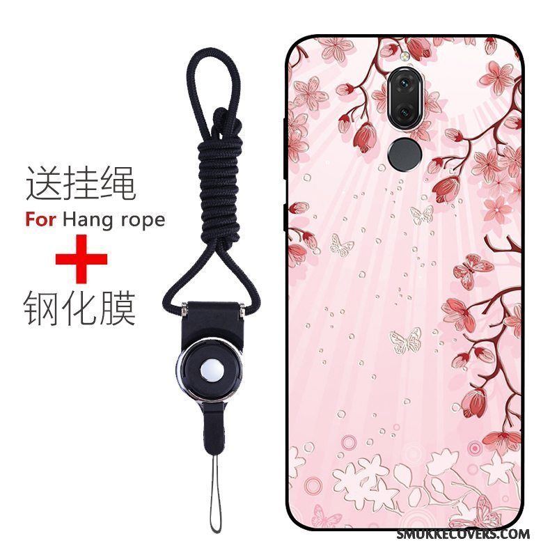 Etui Huawei Mate 10 Lite Silikone Mønster Telefon, Cover Huawei Mate 10 Lite Blød Anti-fald Nubuck