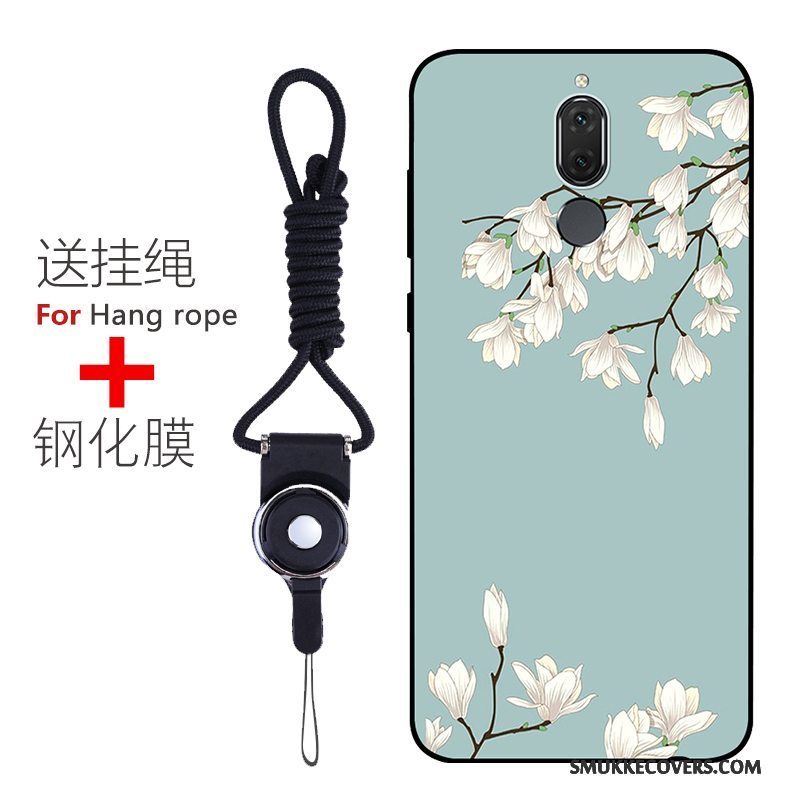 Etui Huawei Mate 10 Lite Silikone Mønster Telefon, Cover Huawei Mate 10 Lite Blød Anti-fald Nubuck