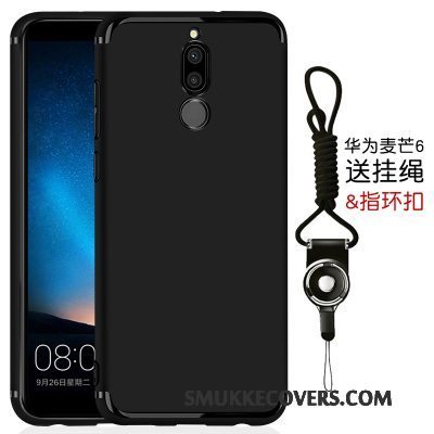 Etui Huawei Mate 10 Lite Silikone Ren Simple, Cover Huawei Mate 10 Lite Tasker Tynd Telefon