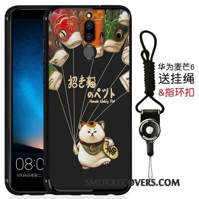 Etui Huawei Mate 10 Lite Silikone Ren Simple, Cover Huawei Mate 10 Lite Tasker Tynd Telefon