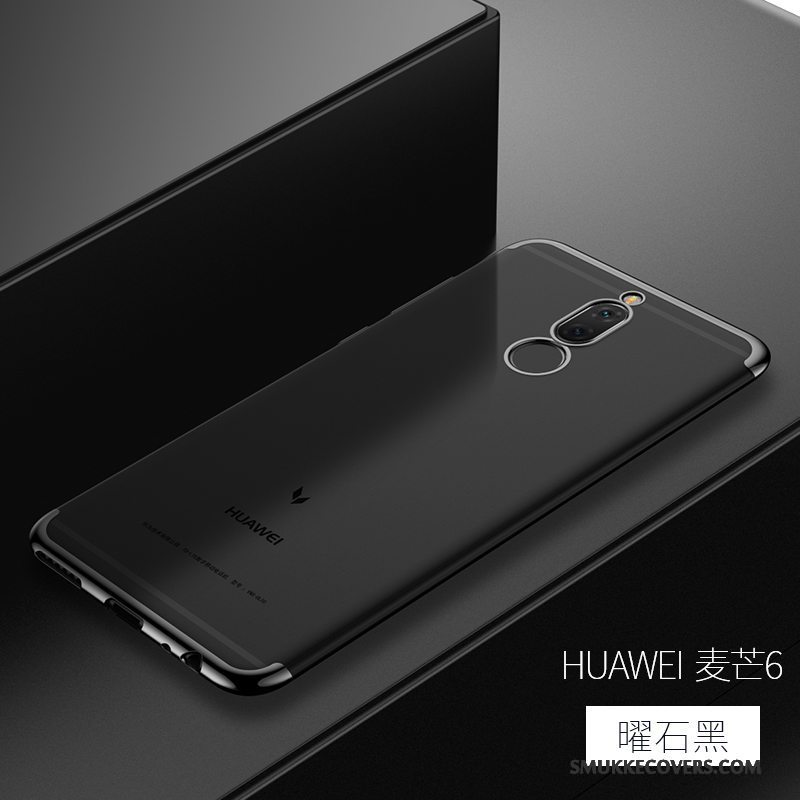Etui Huawei Mate 10 Lite Silikone Telefonanti-fald, Cover Huawei Mate 10 Lite Tasker Blå