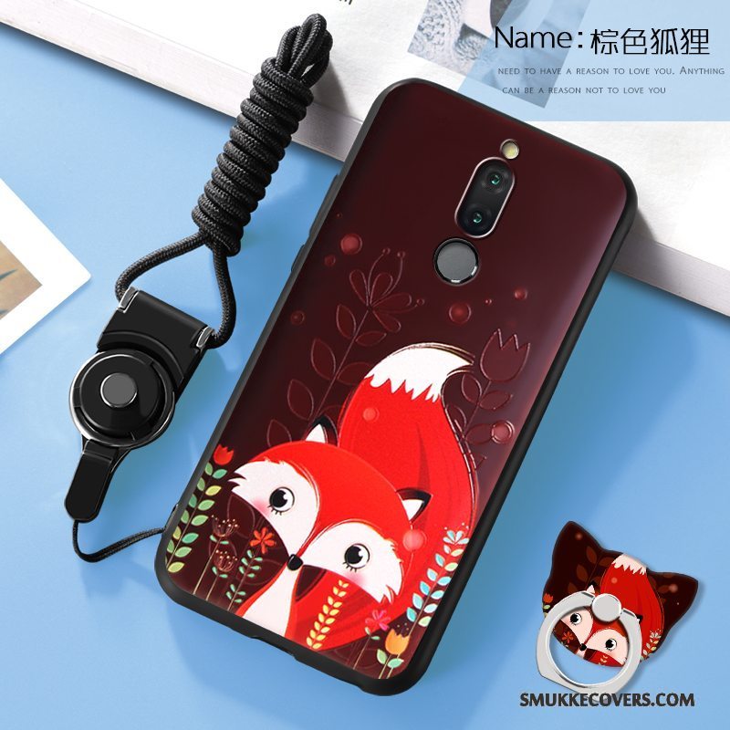 Etui Huawei Mate 10 Lite Silikone Telefonblå, Cover Huawei Mate 10 Lite Cartoon