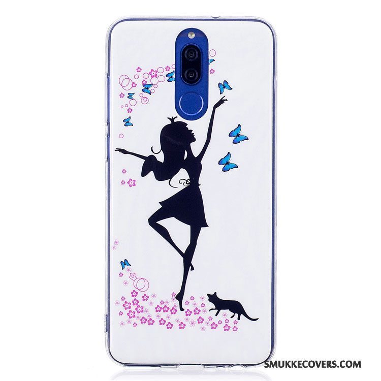 Etui Huawei Mate 10 Lite Silikone Telefonlyser, Cover Huawei Mate 10 Lite Farve Hængende Ornamenter