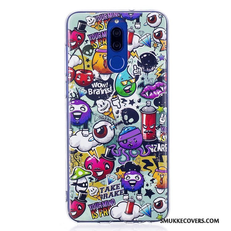 Etui Huawei Mate 10 Lite Silikone Telefonlyser, Cover Huawei Mate 10 Lite Farve Hængende Ornamenter