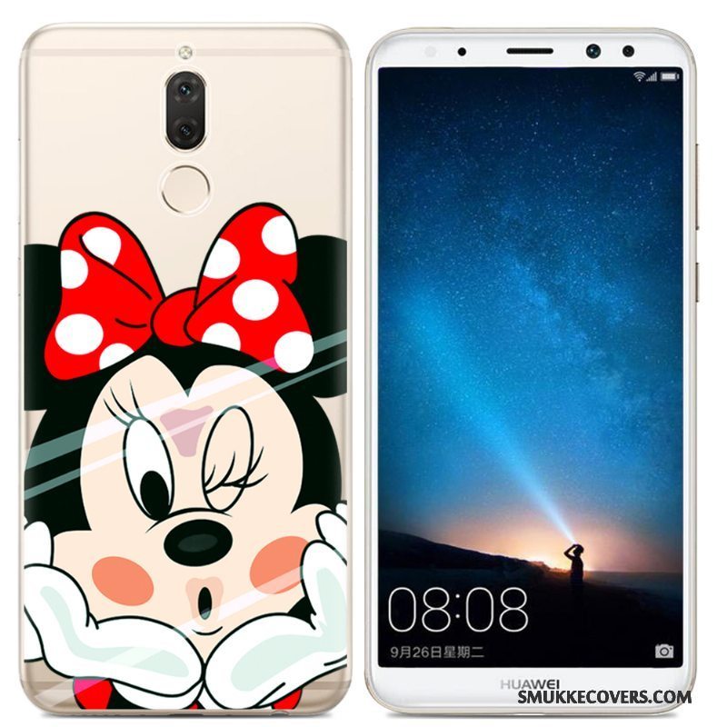 Etui Huawei Mate 10 Lite Silikone Telefontrend, Cover Huawei Mate 10 Lite Farve Gennemsigtig