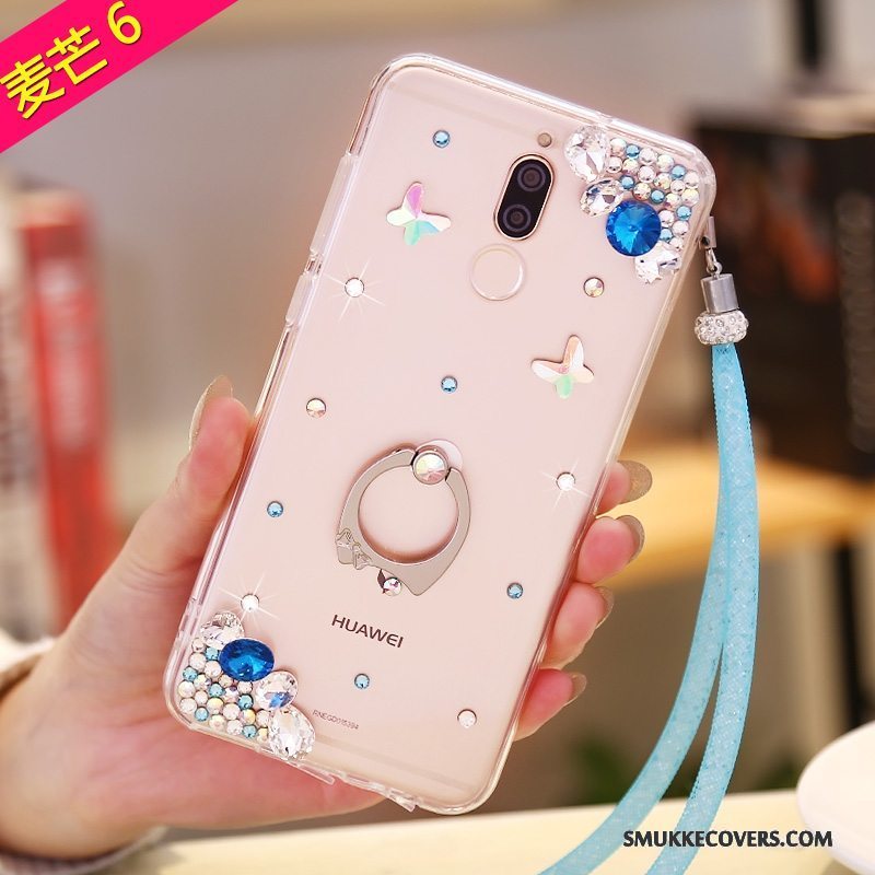 Etui Huawei Mate 10 Lite Strass Telefon, Cover Huawei Mate 10 Lite Blød