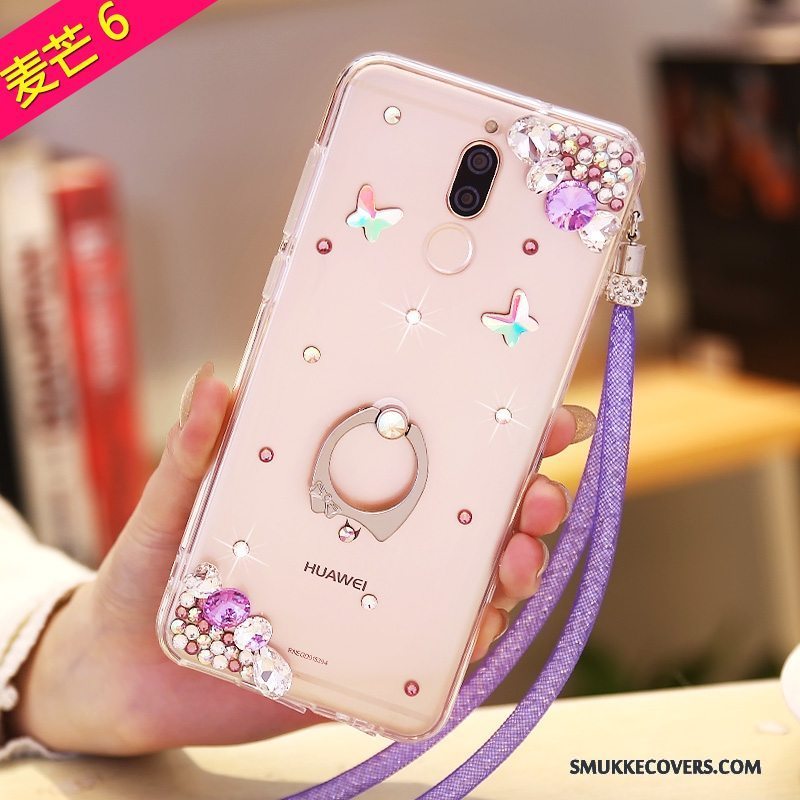 Etui Huawei Mate 10 Lite Strass Telefon, Cover Huawei Mate 10 Lite Blød