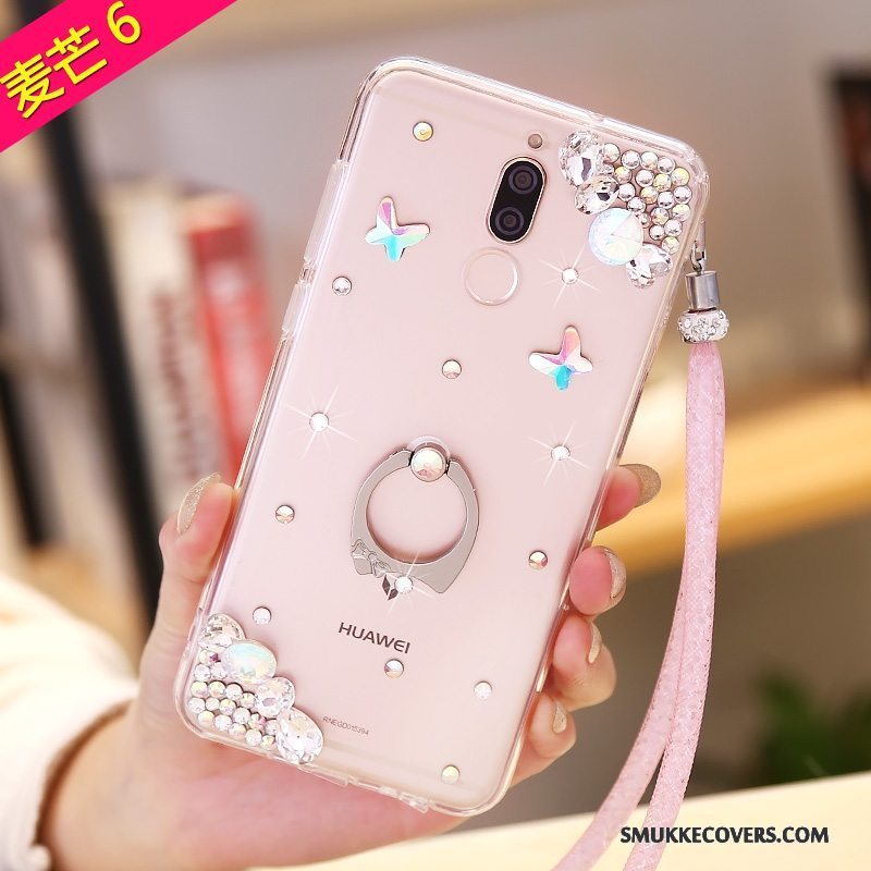 Etui Huawei Mate 10 Lite Strass Telefon, Cover Huawei Mate 10 Lite Blød