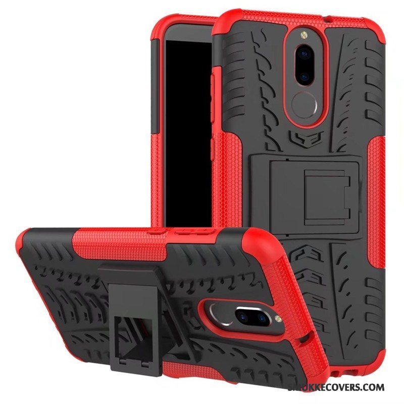 Etui Huawei Mate 10 Lite Tasker Anti-fald Hård, Cover Huawei Mate 10 Lite Support Orange