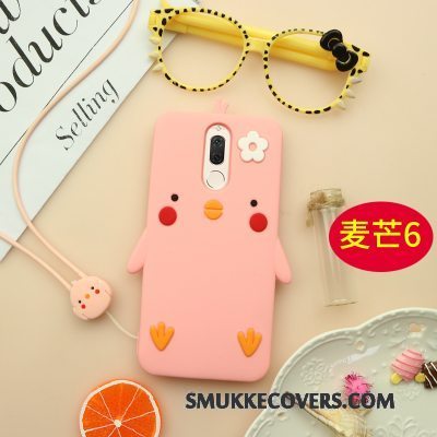 Etui Huawei Mate 10 Lite Tasker Telefonanti-fald, Cover Huawei Mate 10 Lite Beskyttelse Gul Smuk