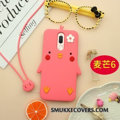 Etui Huawei Mate 10 Lite Tasker Telefonanti-fald, Cover Huawei Mate 10 Lite Beskyttelse Gul Smuk