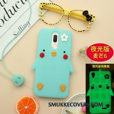 Etui Huawei Mate 10 Lite Tasker Telefonanti-fald, Cover Huawei Mate 10 Lite Beskyttelse Gul Smuk